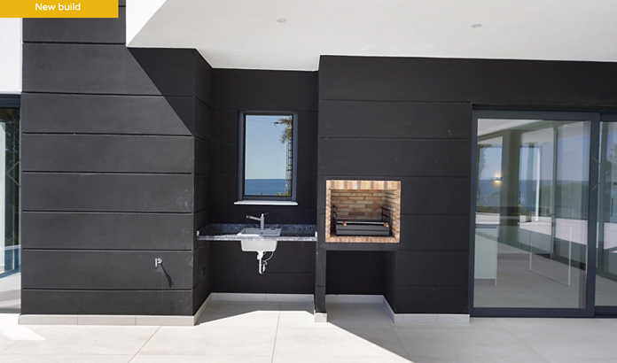 Modern luxury villa newly built with sea views in Les Bassetes Calpe